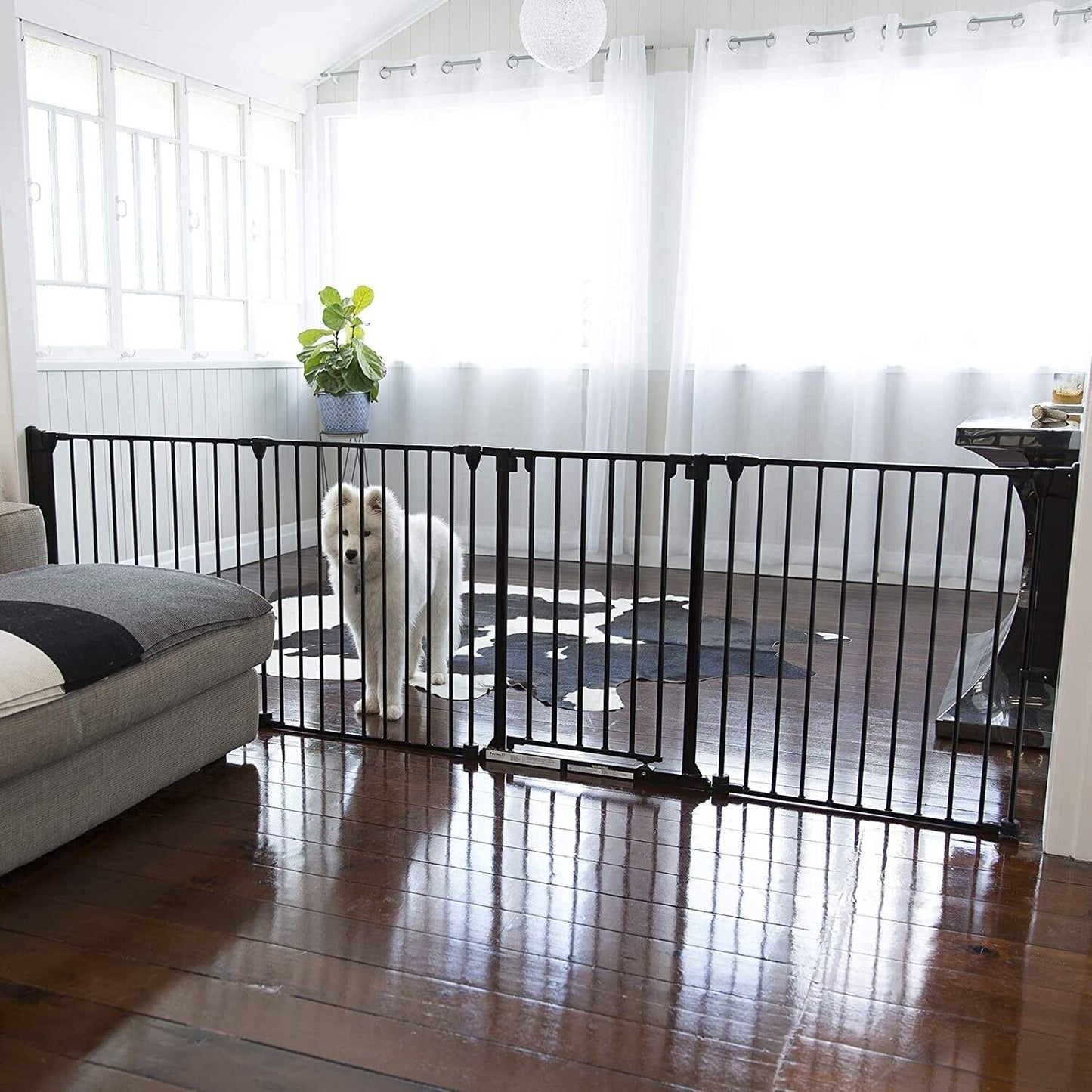 Perma Child Playpen Safety 3 in 1 Barrier Gate Up to 3.7m Long Fits 72cm - 370cm