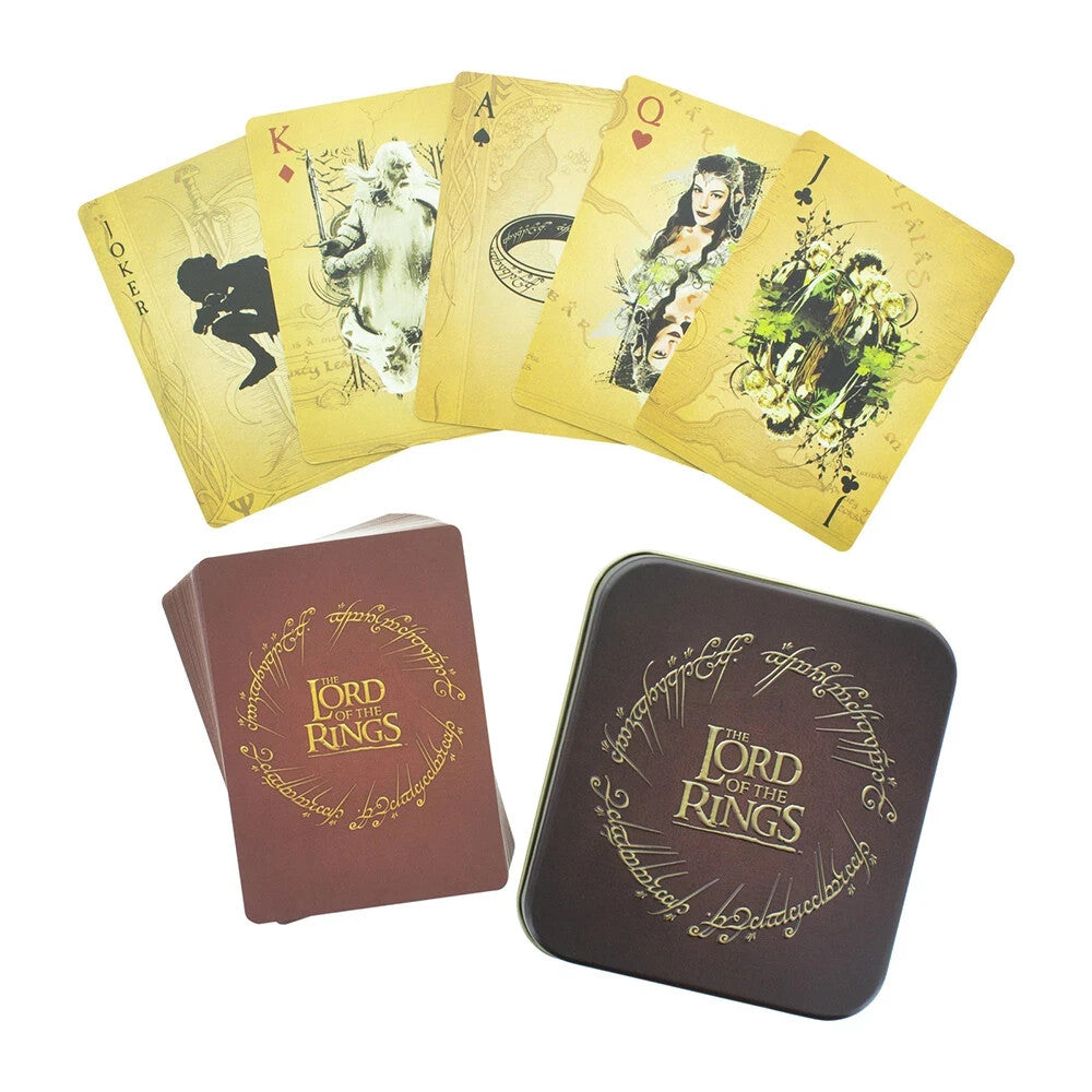 Paladone 9cm The Lord Of The Rings Playing Cards Kids/Children Family Fun Game