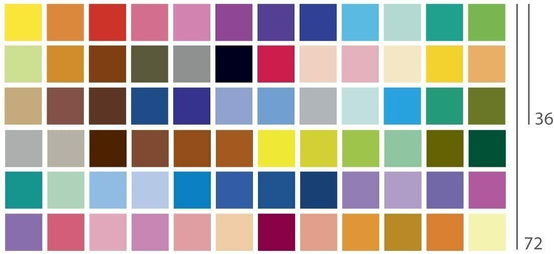 Staedtler 3200 TB72 Design Journey Double-ended Fibre-tip Pens Set of 72