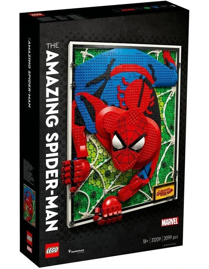 LEGO Art 31209 The Amazing Spider-Man Brand New in Box