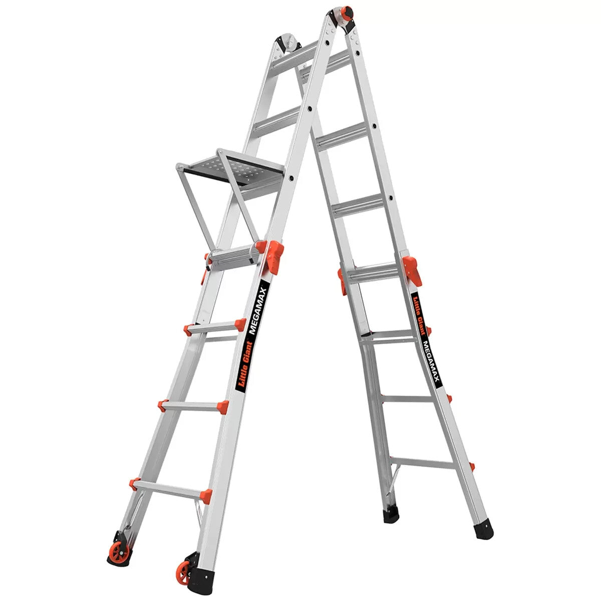 Little Giant MegaMax Multi-Position Ladder with Work Platform