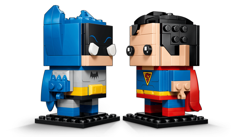 LEGO 40859 BrickHeadz Super Heroes Golden Age Superman and Batman NEW