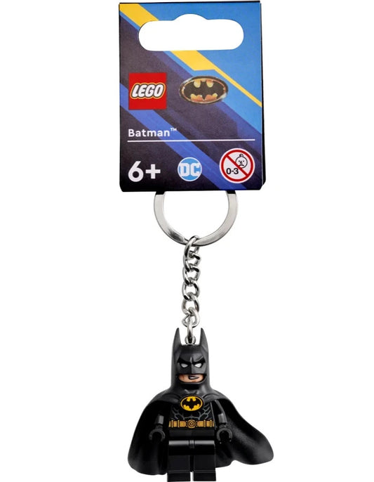 LEGO BATMAN KEYRING 854235 30653 KEYCHAIN DC SUPER HEROES HARD CAPE BRAND NEW