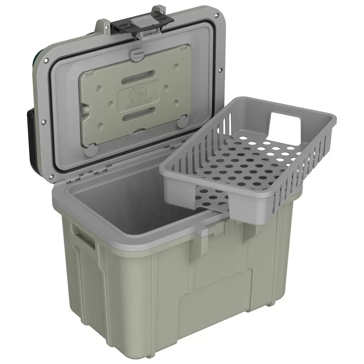 Pelican Personal Cooler 7.57L Grey/Green