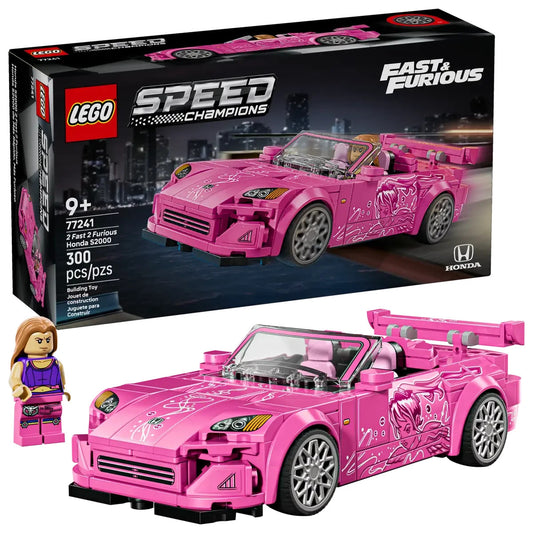 LEGO 77241 Speed Champions 2 Fast 2 Furious Honda S2000 Pink