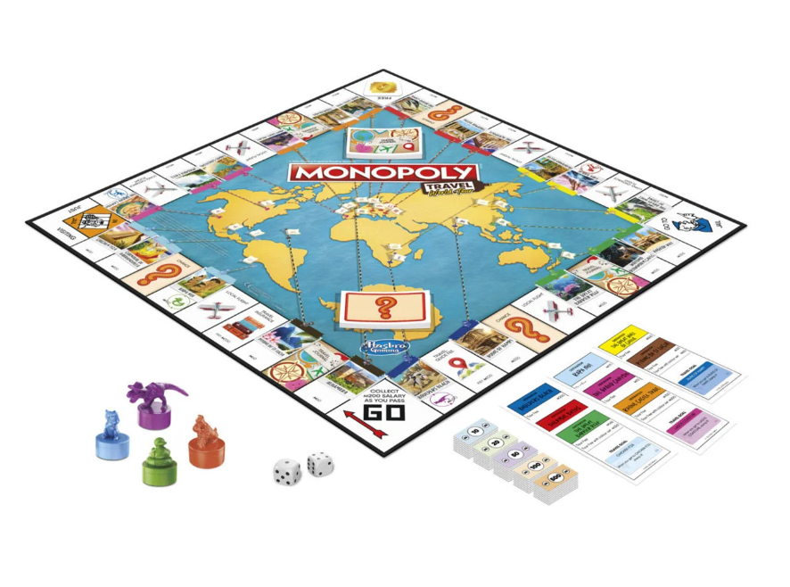 Hasbro : Monopoly Travel World Tour Age 8+