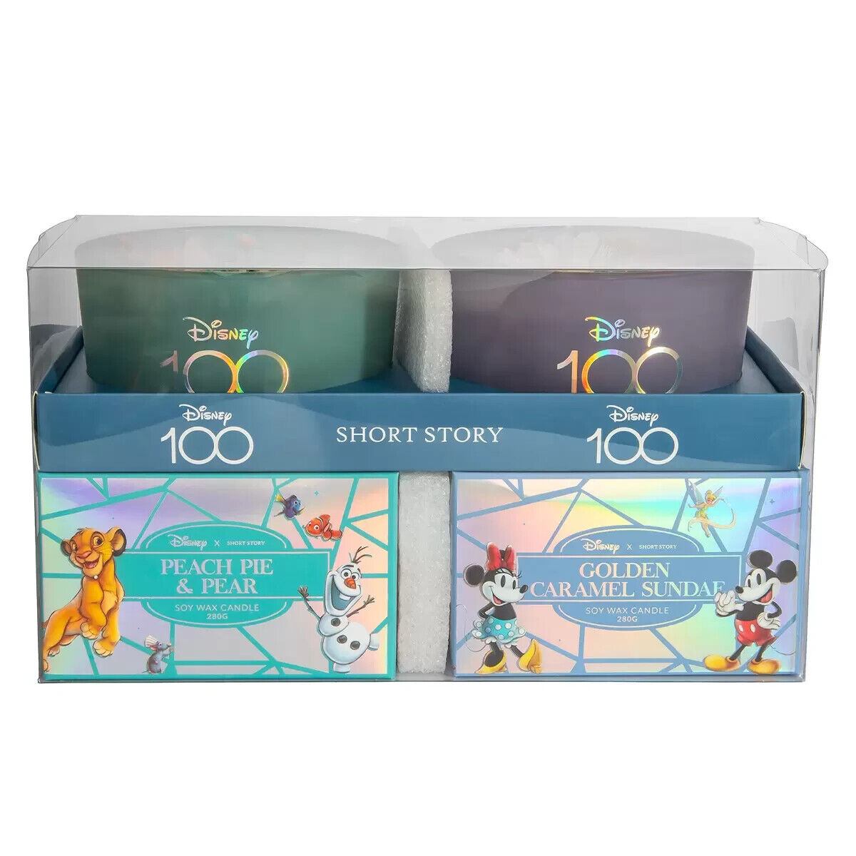 2 Pack Of Short Story Disney Handcrafted 100 Candles Classics And Friends
