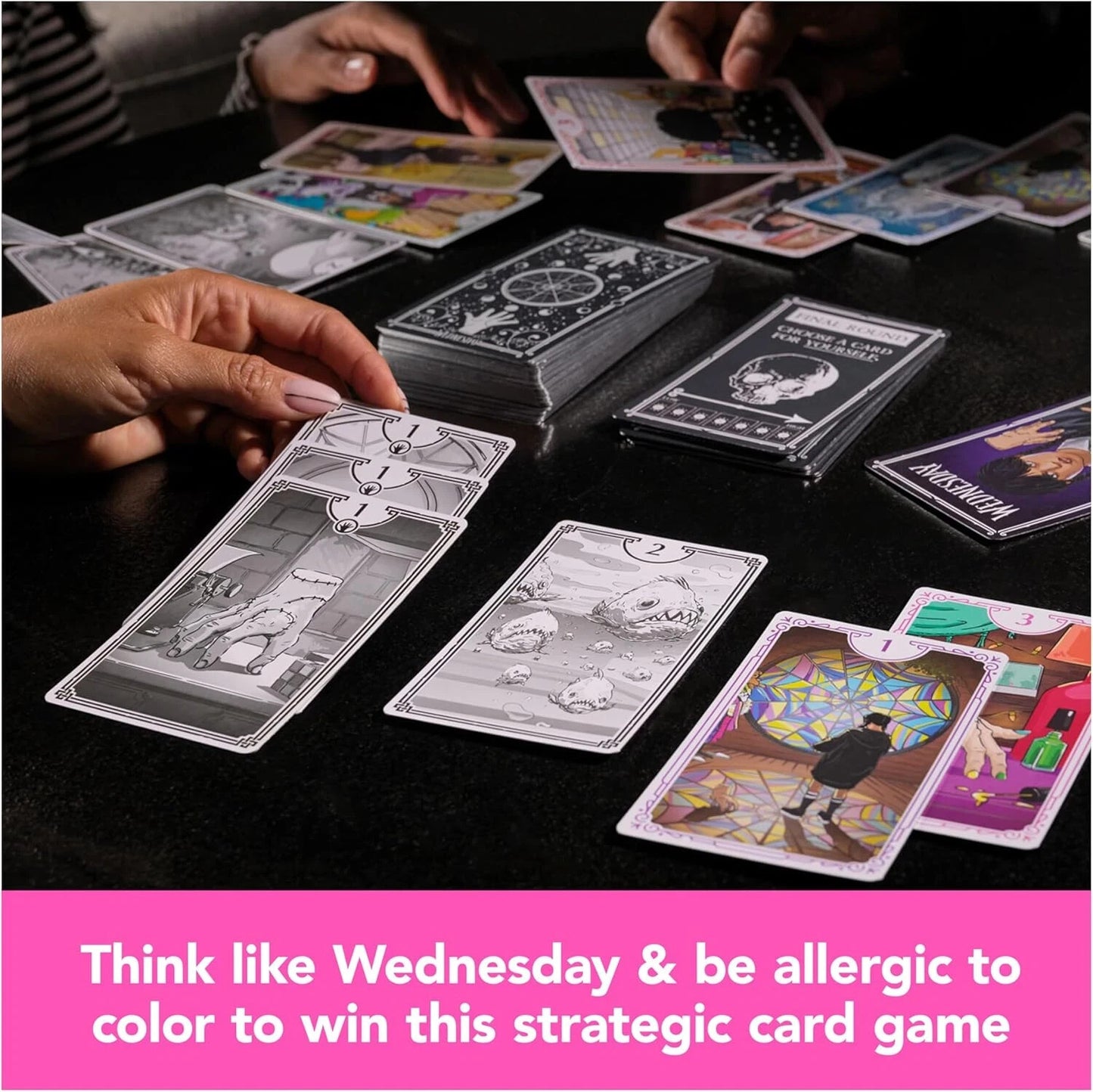 Spin Master Games – Wednesday The Card Game NEW