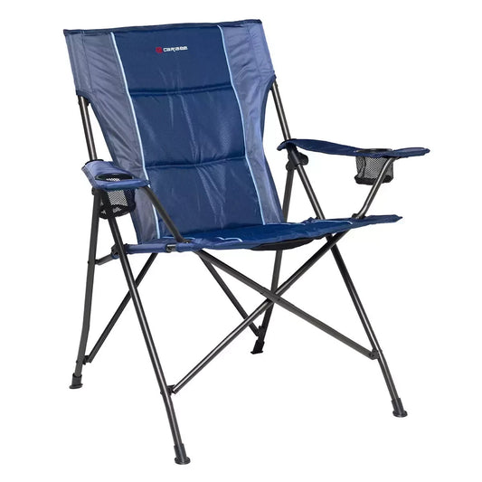 Caribee Lagoon Highback Jumbo Chair 150 kg load Sitting Chair Travel