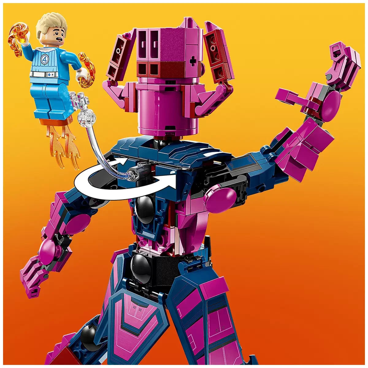 LEGO 76316 Marvel Super Heroes Fantastic Four vs. Galactus Construction Figure