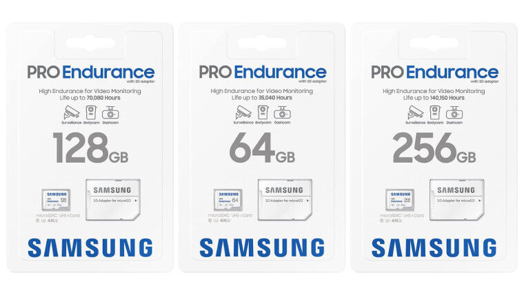 Samsung Pro Endurance 32GB 64GB 128GB 256GB Class 10 SDXC Memory Micro SD Card