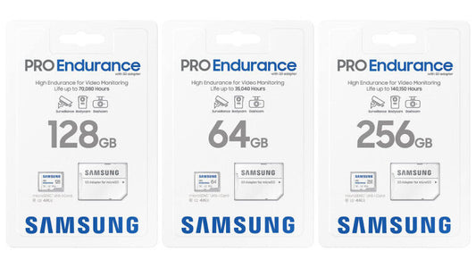 Samsung Pro Endurance 32GB 64GB 128GB 256GB Class 10 SDXC Memory Micro SD Card