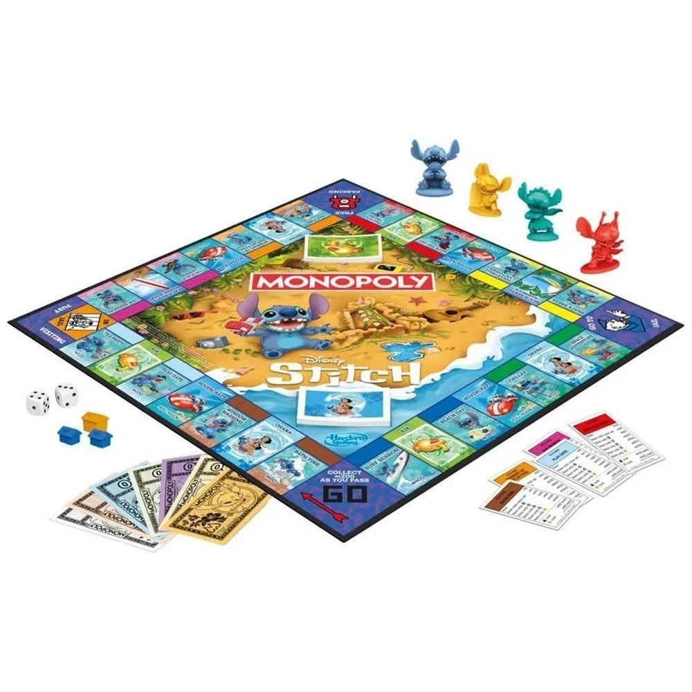 Monopoly - Disney Lilo & Stitch Edition Family Kids Board Game