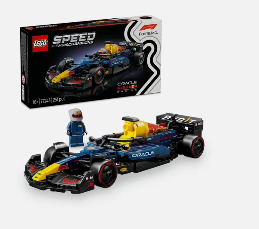 LEGO Speed Champions 77243 Oracle Red Bull Racing F1 Race Car Age 18+ 251pcs