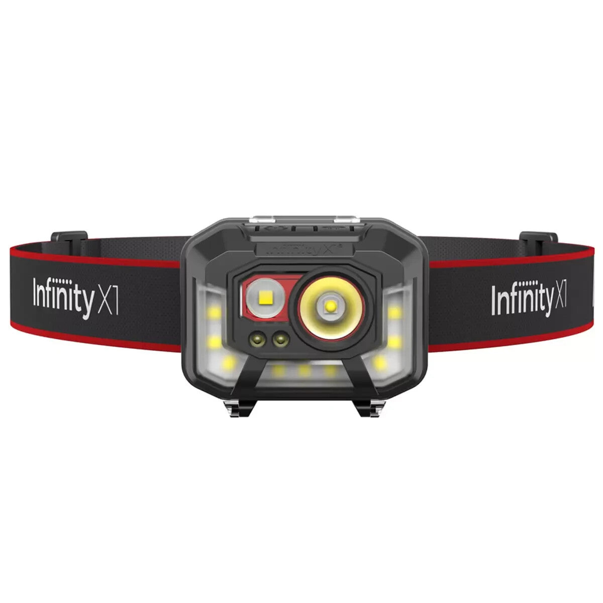 Infinity X1 Rechargeable Dual Power Headlamp 1000 Lumen LED Light 1, 2 OR 3 Pack