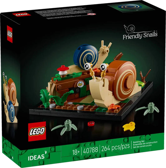 LEGO 40788 - Ideas Friendly Snails Nature Garden - Limited Edition