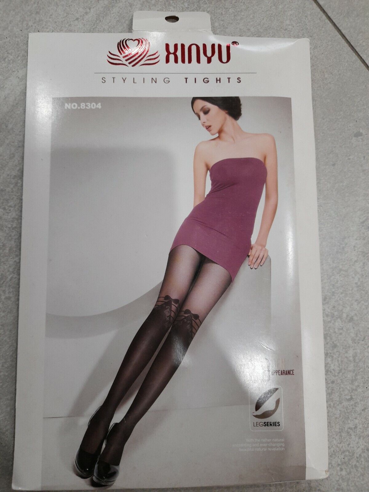 Xinyu Woman Fashion Styling Tights 20 DEN (8304) Stockings New