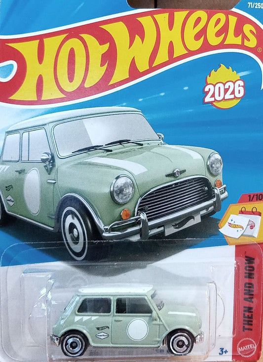 Hot Wheels 2026 Then and Now 1/10 - Austin Mini Cooper S Green 71/250
