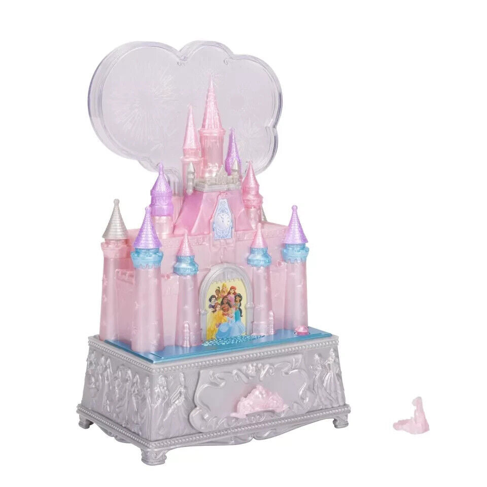 Disney Princess Music Jewellery Box for Girls Princess Castle Keepsake LED Light