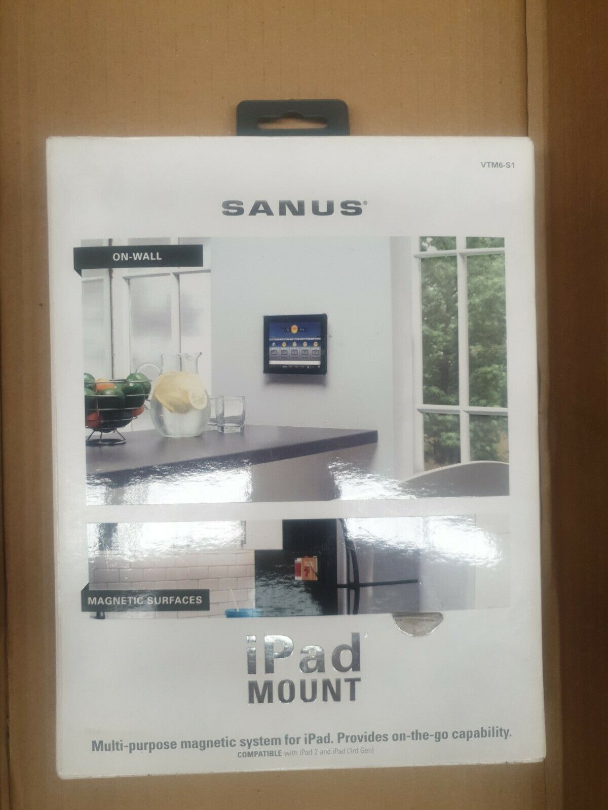 SANUS VTM6-S1 iPad on Wall Mount or Magnetic Surface