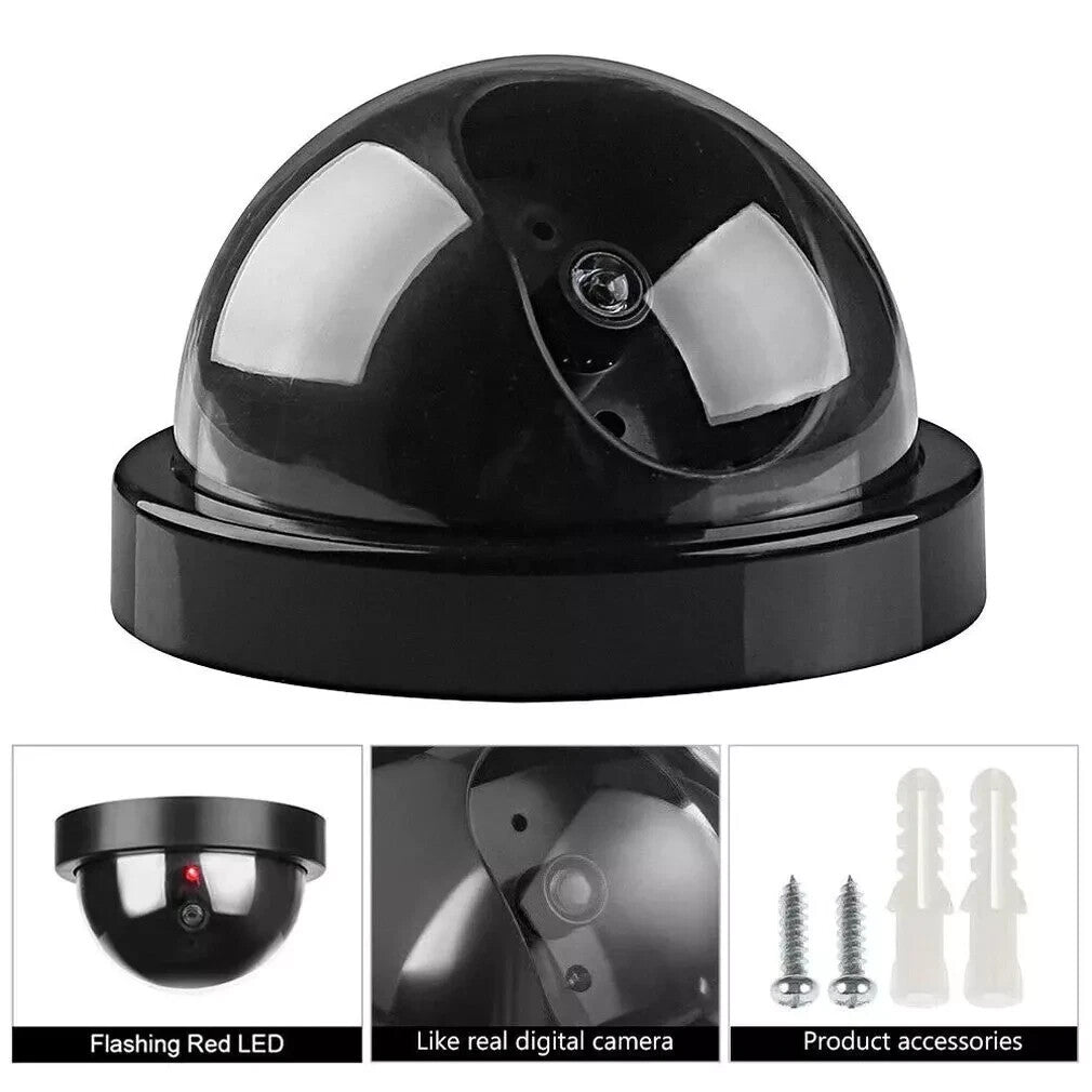 Motion Detection Senor Dummy Fake Surveillance CCTV Security Dome Camera