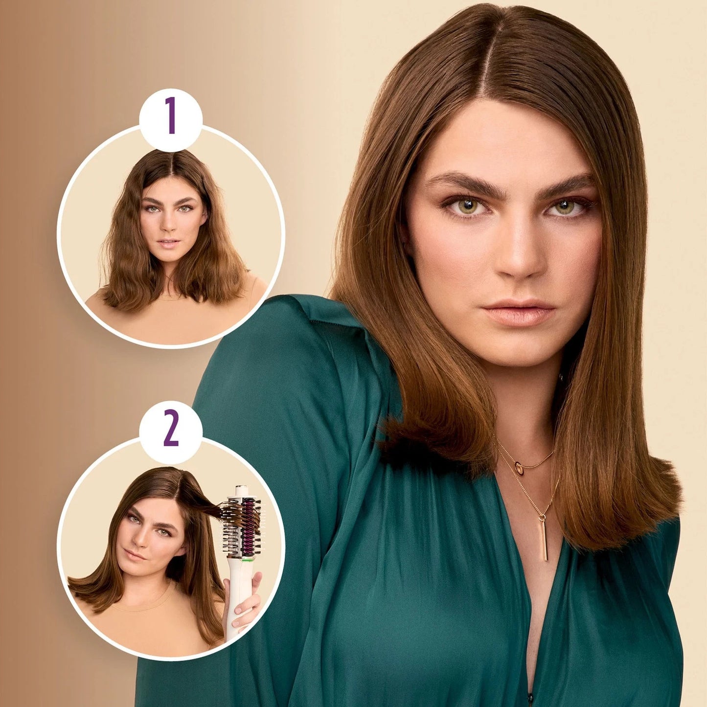 Shark SmoothStyle Heated Comb Straightener + Smoother HT202ANZ With Dry Wet Mode