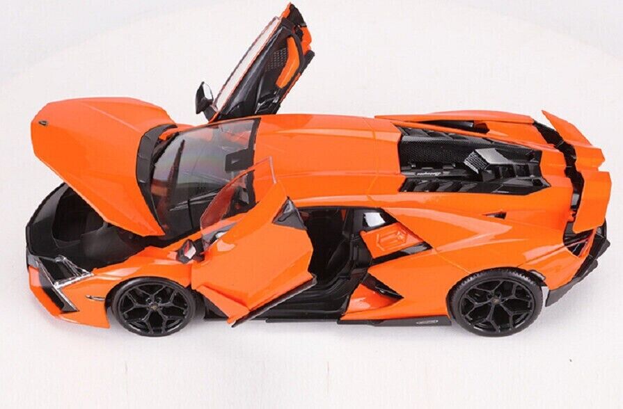 Maisto 1:18 Lamborghini Revuelto Diecast Model Racing Car Orange NEW IN BOX