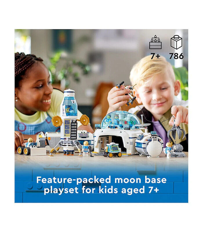 LEGO 60350 City Space Port Lunar Research Base Astronaut Brand New Sealed 