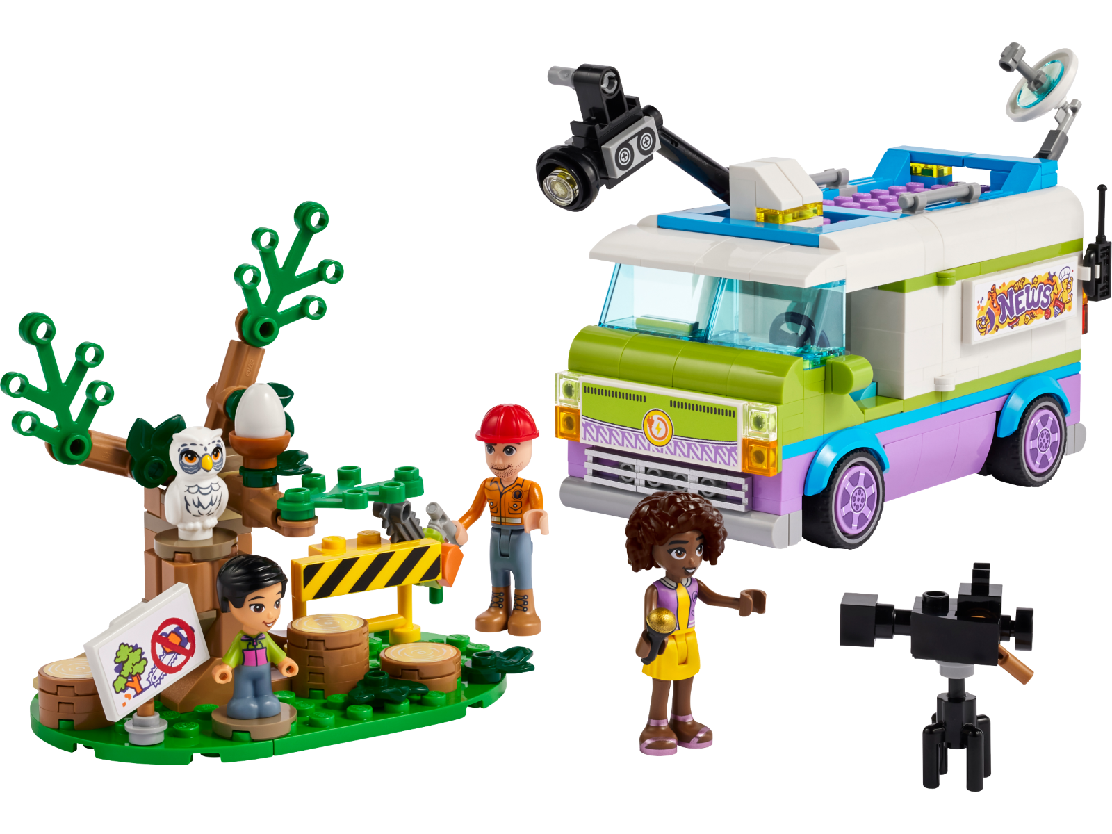 LEGO 41749 Friends Newsroom Van