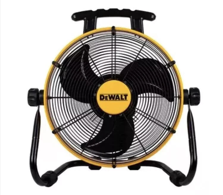New Dewalt Drum Fan 45cm Quiet Industrial Drum Fan - Fast Free Post