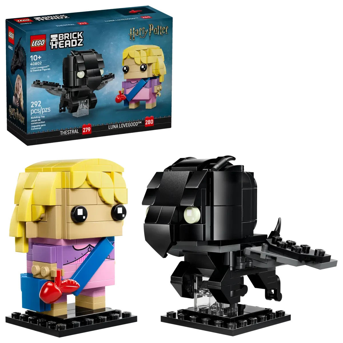 Lego Brickheadz 40802 Brick Headz - Luna Lovegood & Thestral Figures