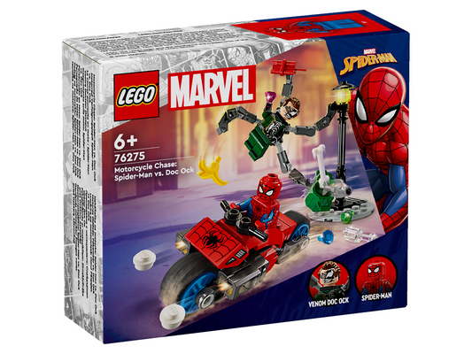 LEGO 76275 Motorcycle Chase: Spider-Man Vs. Doc Ock