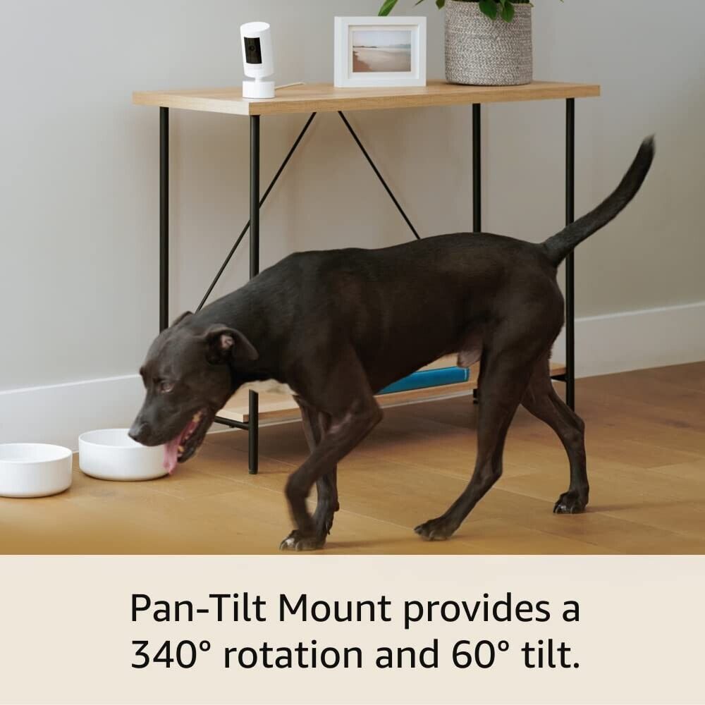 Ring Indoor/Outdoor Pan-Tilt Mount for 3rd Gen Stick Up Cam Home Security