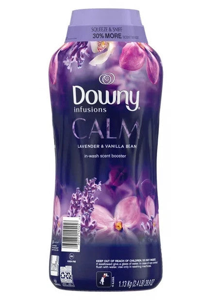 Downy infusions Calm Lavender & Vanilla Laundry Scent Beads 1.13kg Brand New