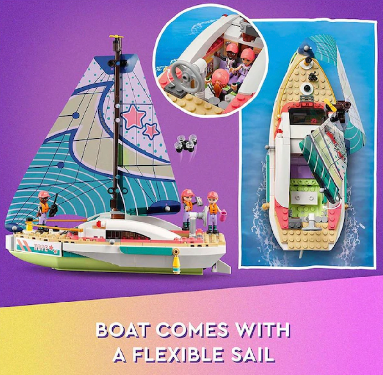 LEGO® Friends Stephanie’s Sailing Adventure 41716 Brand New