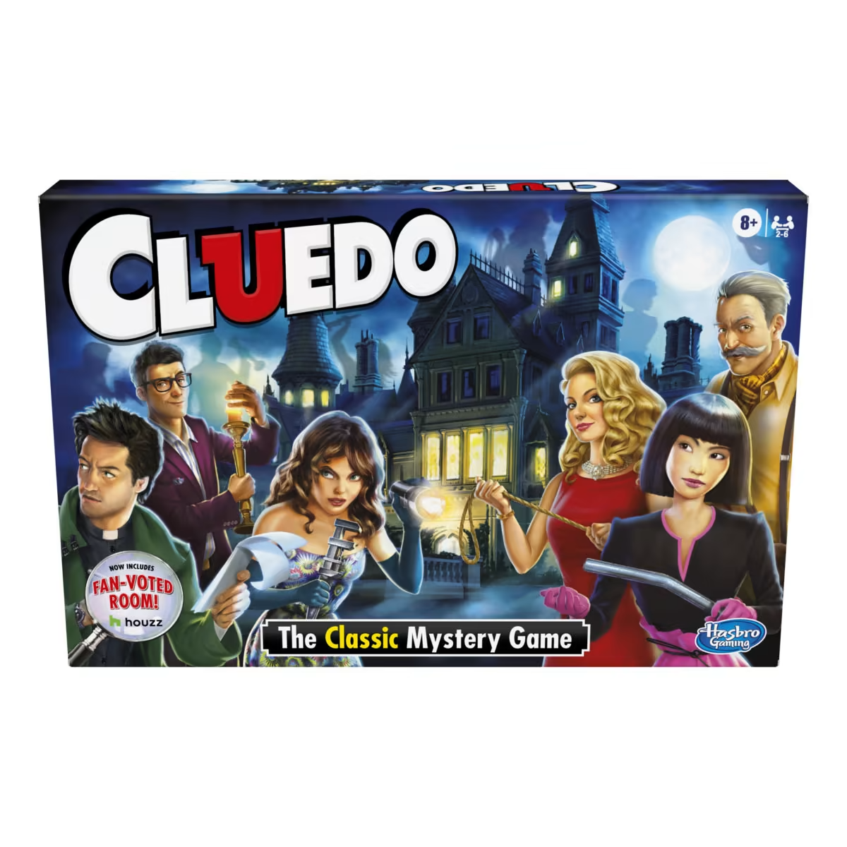 Cluedo The Classic Murder Mystery Board Games 2 to 6 Players Ages 8+ Family Game