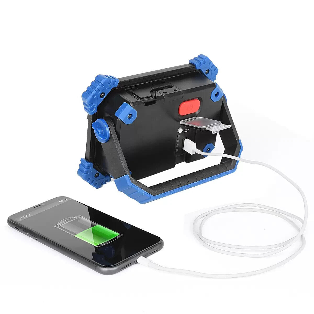 2x Feit 2000 Lumens Rechargeable LED Work Light 7.5hr max 4000mAh Power Bank