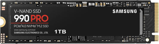 1TB Samsung 990 PRO M.2 PCIe 4.0 NVMe SSD MZ-V9P1T0BW