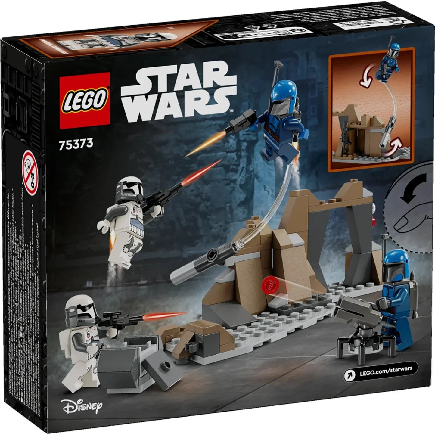 LEGO 75373 Star Wars Ambush on Mandalore  Battle Pack Brand New Sealed