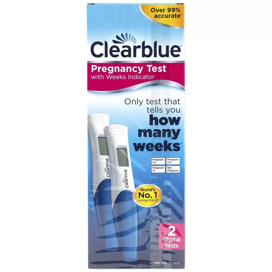 Clearblue Digital Pregnancy Test With Weeks Indicator 2 Tests
