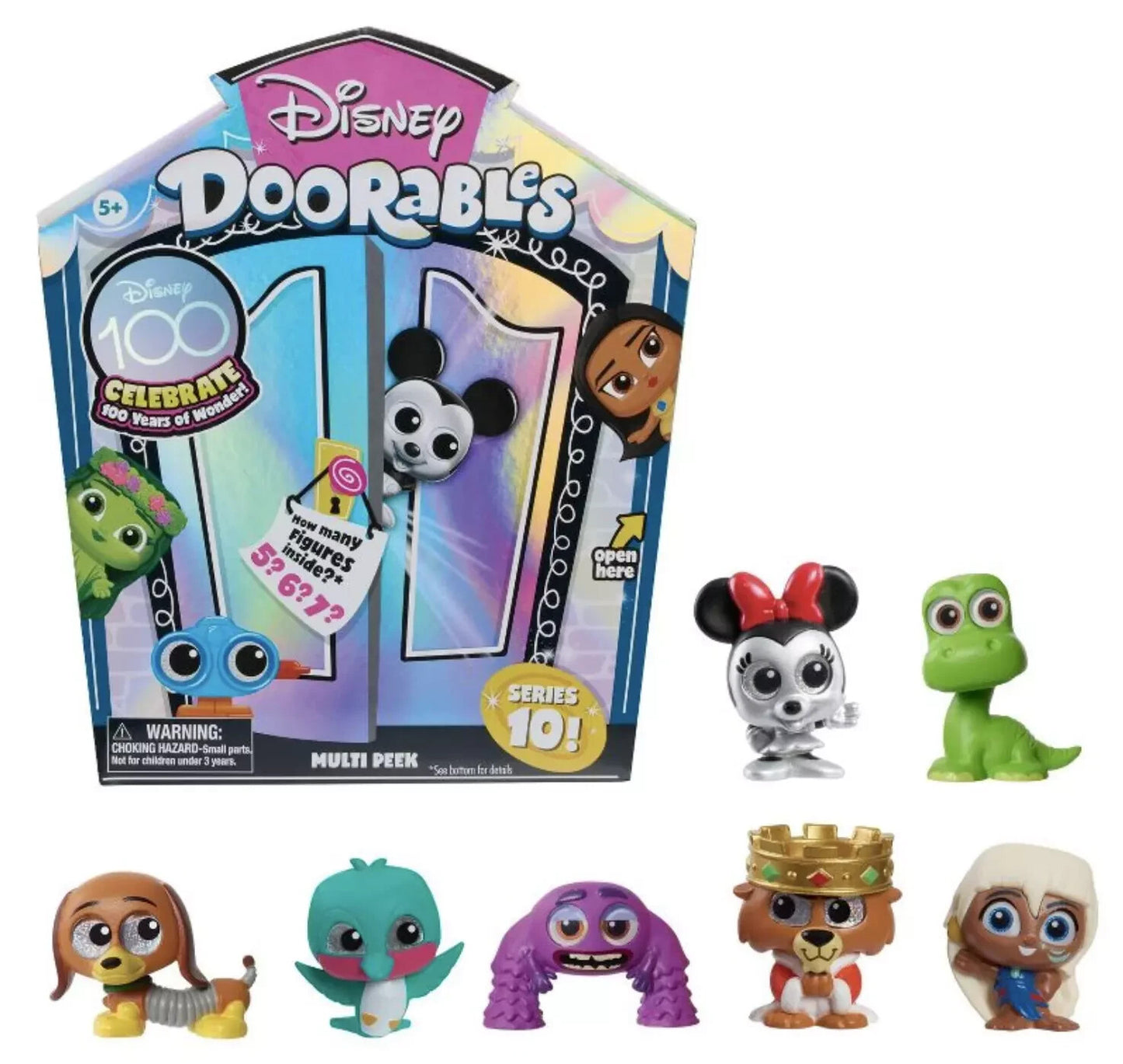 NEW ~ DISNEY DOORABLES ~ SERIES 10 Multi Peek ~ 5 to 7 Figures
