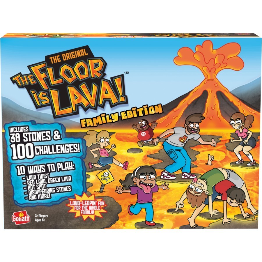 The Original The Floor Is Lava Board Game Family Edition Brand New AU Stock