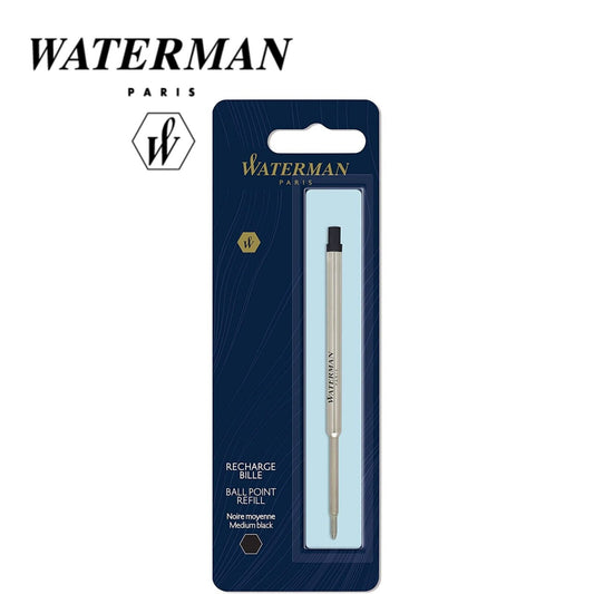 Genuine Waterman Ballpoint Pen Refill Lead Medium S0944480 Maxima Black Ink