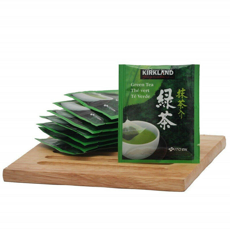 Kirkland ITO EN Japanese Green Tea Matcha Blend Leaves-100 Tea Bag Pack