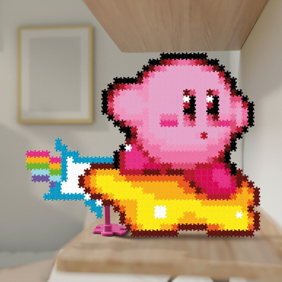 TOMY 700pc Jixelz Remix Warp Star Kirby Kids Jigsaw Pixels Puzzle Set