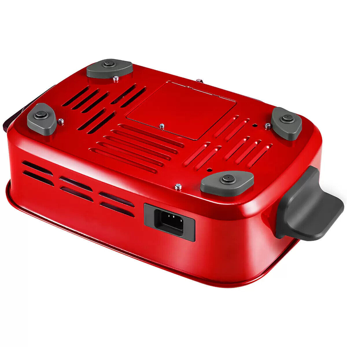 Morphy Richards 3-in-1 Cooking Pot Multifunction Grill Steam Slow Non Stick Red