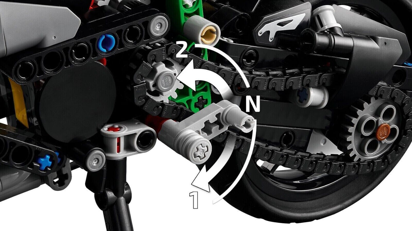 LEGO TECHNIC 42170 Kawasaki Ninja H2R Motorcycle