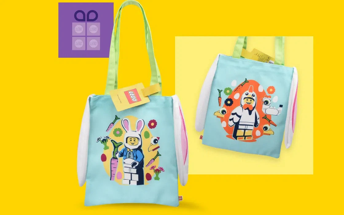 LEGO 5010109 - Bunny Ear Bag- Tote Bag - Easter GWP - Brand New