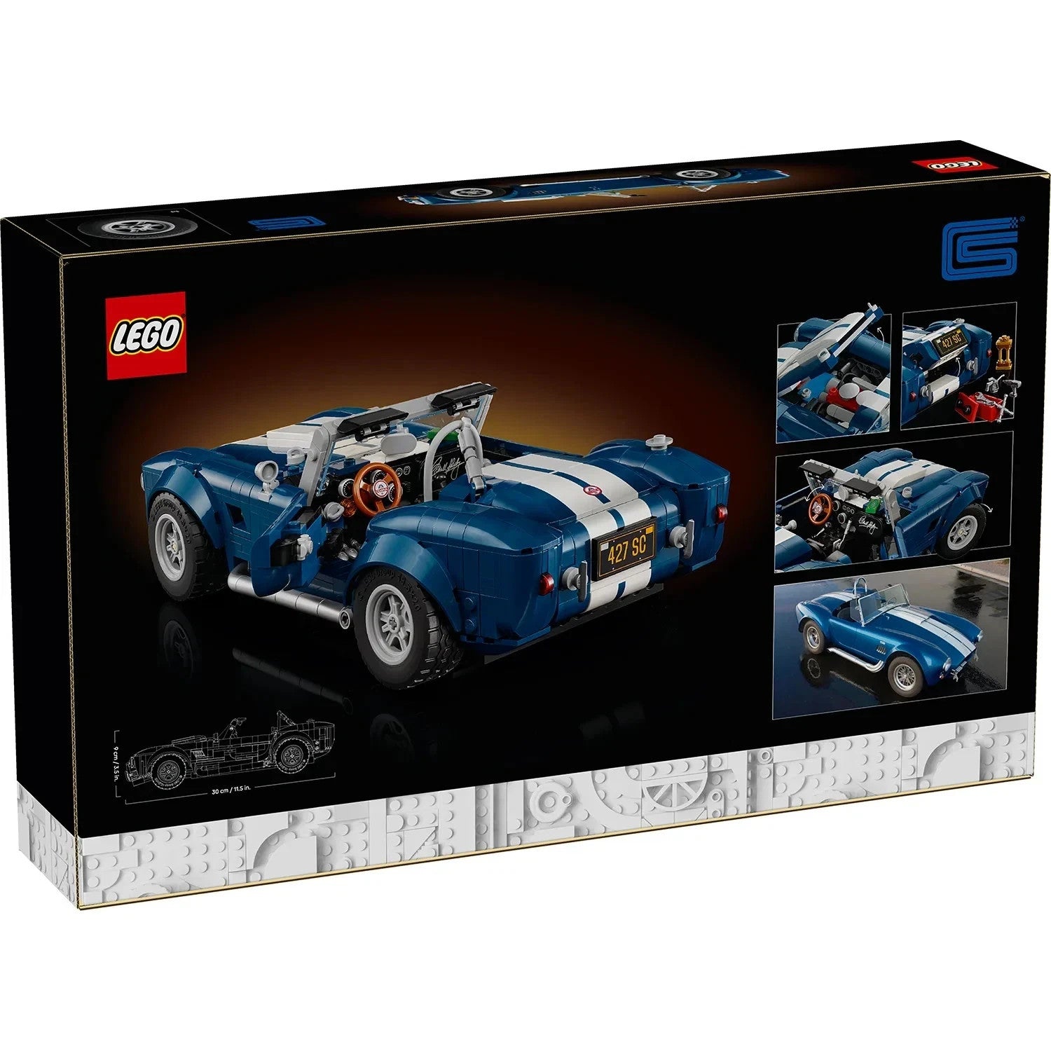 LEGO 10357 ICONS Shelby Cobra 427 S/C Brand New Sealed