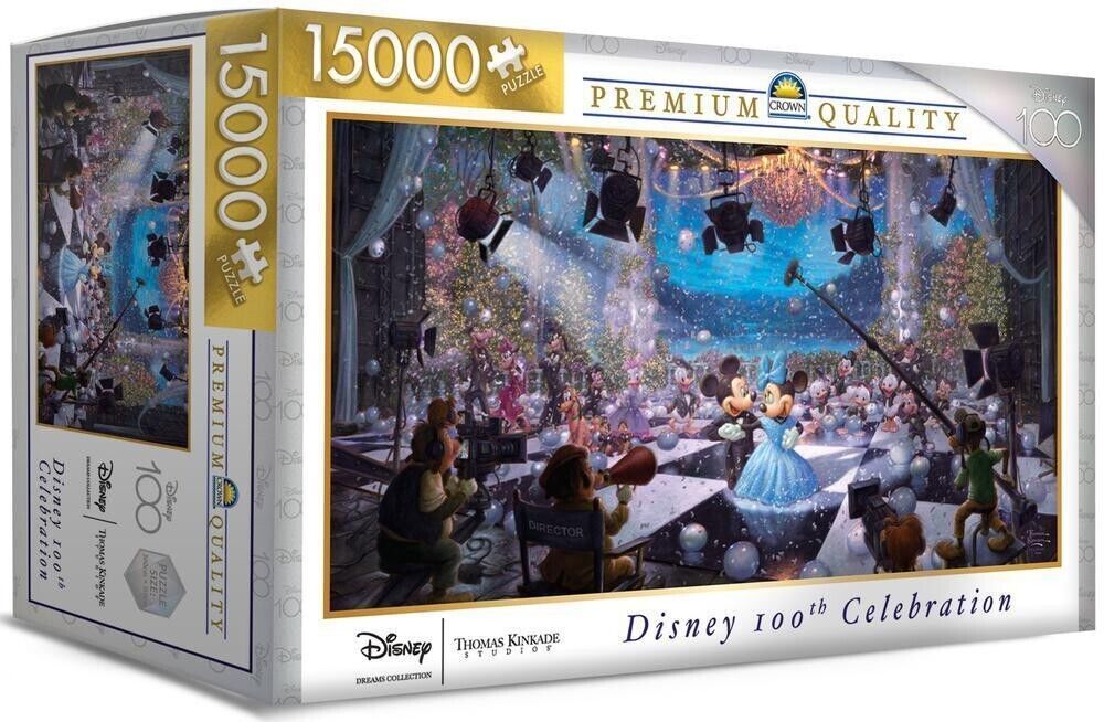 Disney 100th Celebration Puzzle - 15000 Piece Jigsaw Harlington Thomas Kinkade